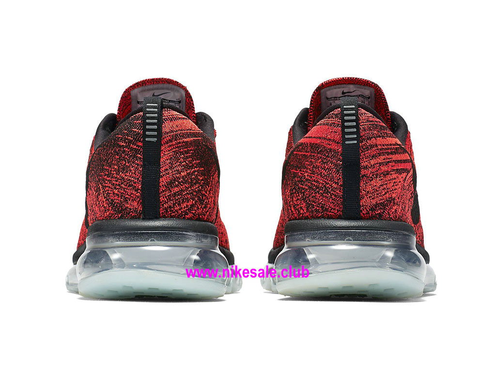 ... Chaussures Running Nike Flyknit Air Max Prix Homme Pas Cher Rouge/Noir