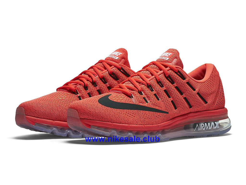 ... Chaussures Ruuning Homme Pas Cher Nike Air Max 2016 Rouge/Noir 806771_600 ...